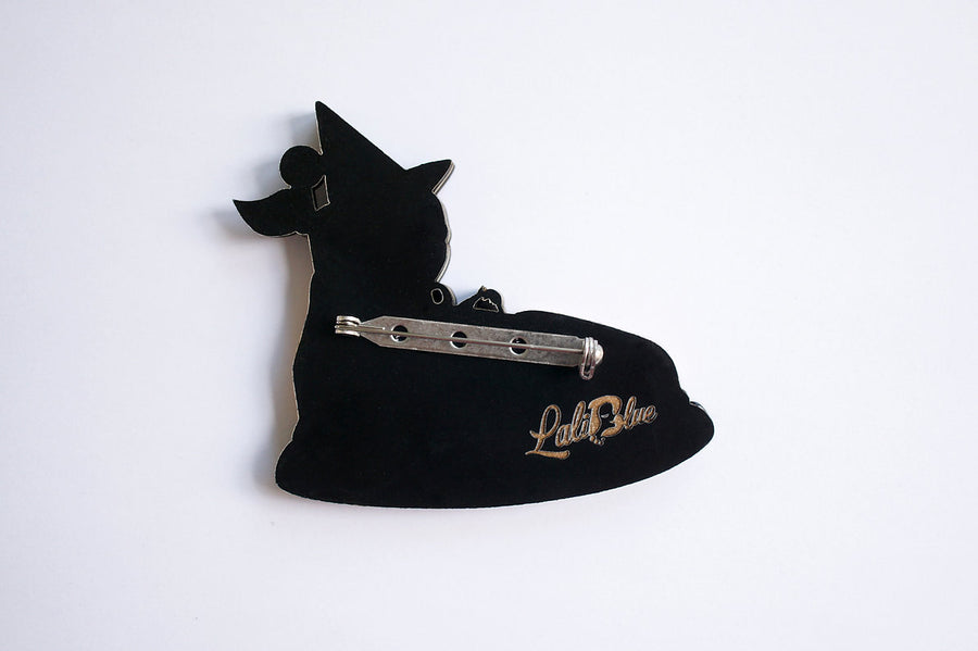 LaliBlue : Cursed Carnival : Bumper car with witch Brooch