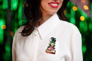 LaliBlue : Cursed Carnival : Candy Tray Girl Brooch