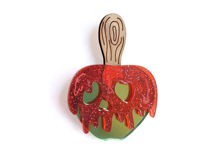 LaliBlue : Cursed Carnival : Caramel Apple Brooch