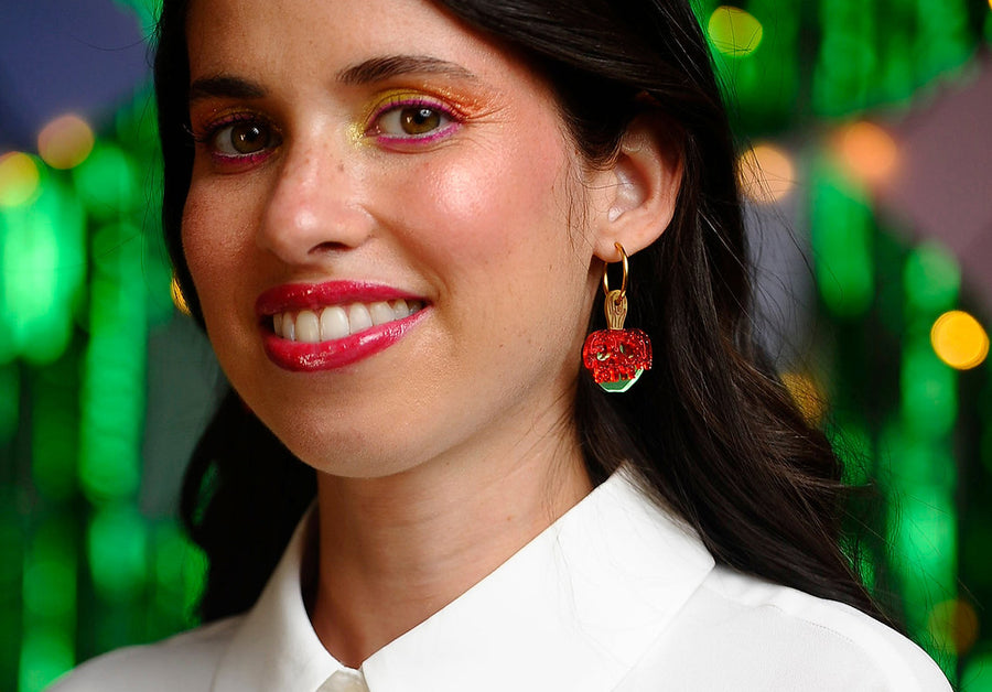 LaliBlue : Cursed Carnival : Caramel Apples Earrings