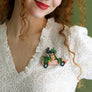 Laliblue : Plant Lover : Car with plants brooch