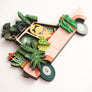Laliblue : Plant Lover : Car with plants brooch