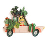 Laliblue : Plant Lover : Car with plants brooch