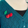 Birdie Bananas : Cherry Brooch