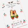 Rosie Rose Parker : Cherry Shoes Mini Brooch
