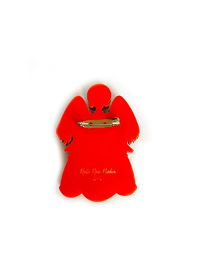 Rosie Rose Parker :  Christmas : Christmas Angel Tree Brooch