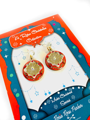 Rosie Rose Parker :  Christmas : Christmas Bauble Magical Earrings [PRE-ORDER]