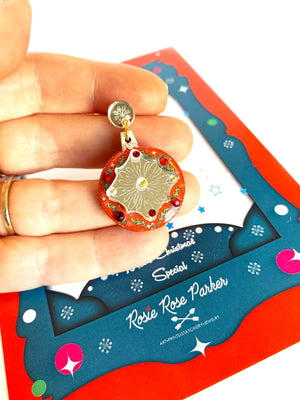 Rosie Rose Parker :  Christmas : Christmas Bauble Magical Earrings [PRE-ORDER]
