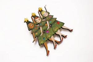 LaliBlue :  Christmas :  Christmas Dance Brooch [PRE-ORDER]