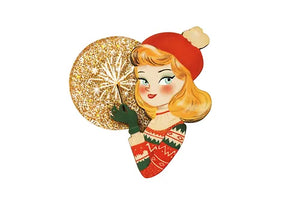 LaliBlue :  Christmas : Christmas Sparkles Brooch [PRE-ORDER]