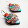 Laliblue : Christmas : Christmas ornament with stars earrings