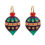 Laliblue : Christmas : Christmas ornament with stars earrings