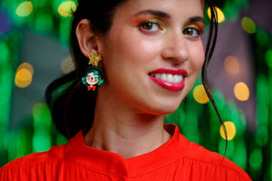 LaliBlue : Cursed Carnival : Clown Earrings
