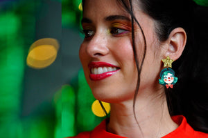LaliBlue : Cursed Carnival : Clown Earrings