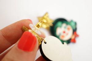 LaliBlue : Cursed Carnival : Clown Earrings