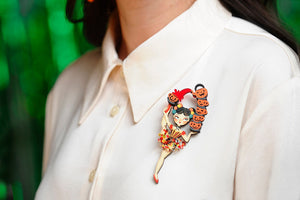 LaliBlue : Cursed Carnival : Contortionist Brooch
