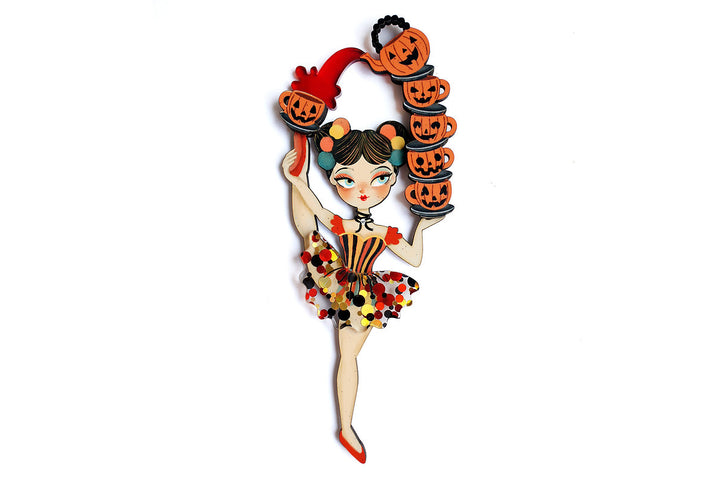 LaliBlue : Cursed Carnival : Contortionist Brooch