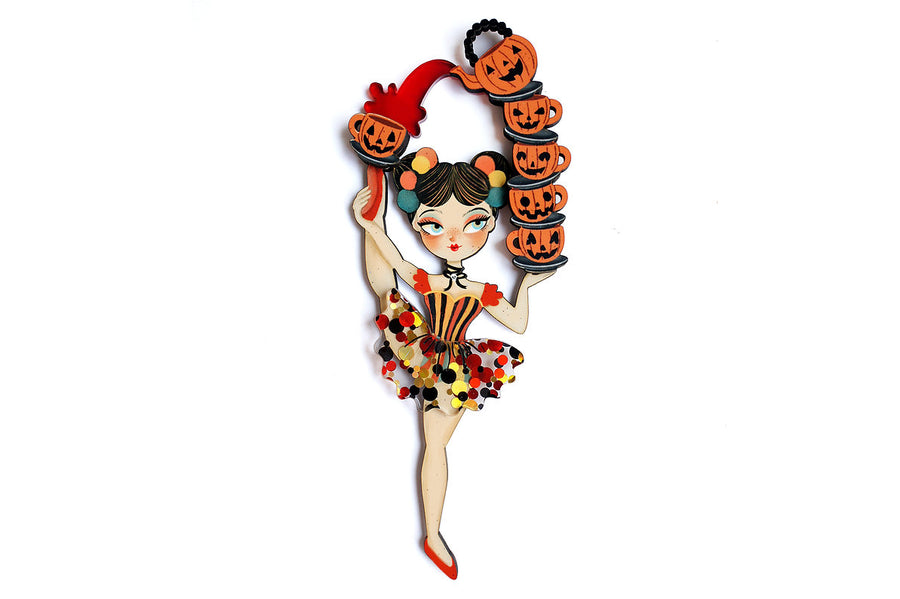 LaliBlue : Cursed Carnival : Contortionist Brooch