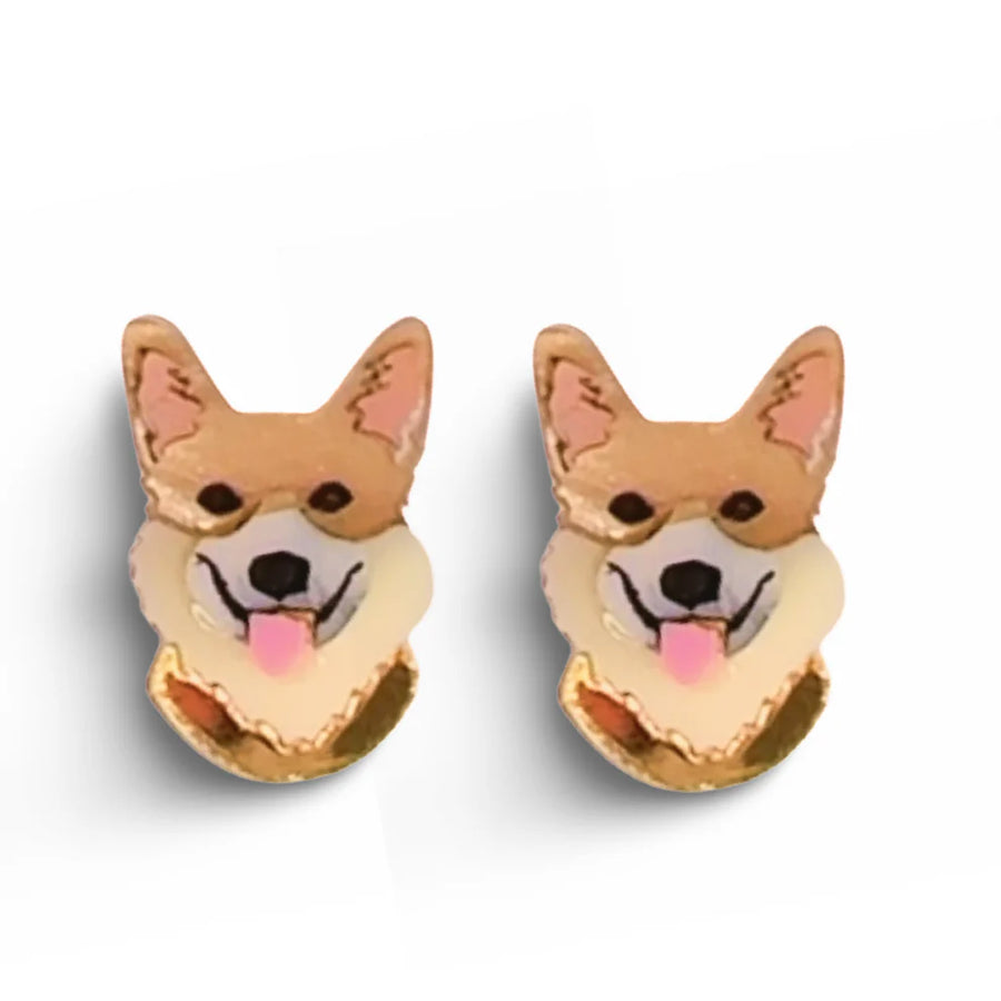 Bling Hound : Corgi Studs