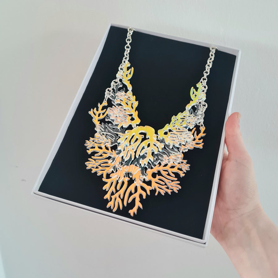 Cherryloco : Seaweed statement necklace