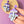 Cherryloco : Cosmic mushroom cluster earrings
