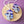 Cherryloco : Cosmic purple mushroom cluster pin or pendant