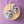 Cherryloco : Cosmic purple mushroom cluster pin or pendant