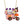 LaliBlue : Cursed Carnival : Cotton Candy Cart Necklace