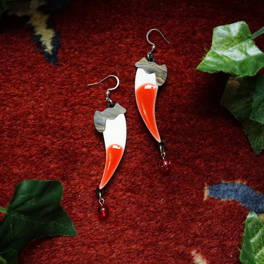 Lost Kiwi Designs : Tooth Earrings [PRE-ORDER]