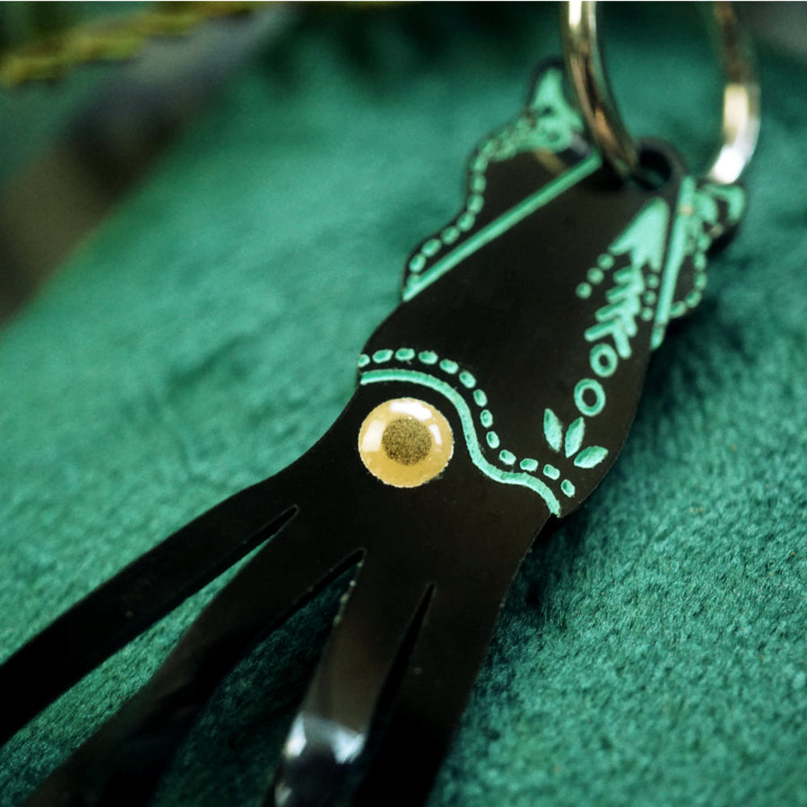 Lost Kiwi Designs : Squid Earrings