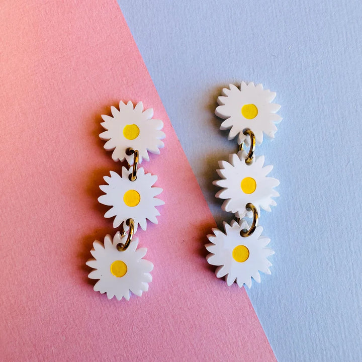 Mox & Co : Daisy Chain Dangle Earrings