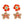 LaliBlue : Halloween Woods : Dark Flowers Earrings