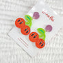 Louna Rae : Double Cherry Dangle Earrings