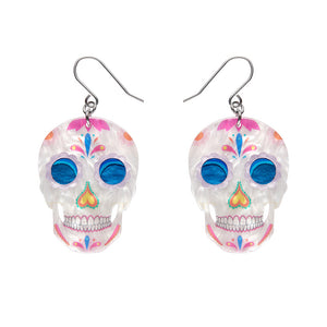 Erstwilder : Frida Kahlo : Dia De Los Muertos Drop Earrings