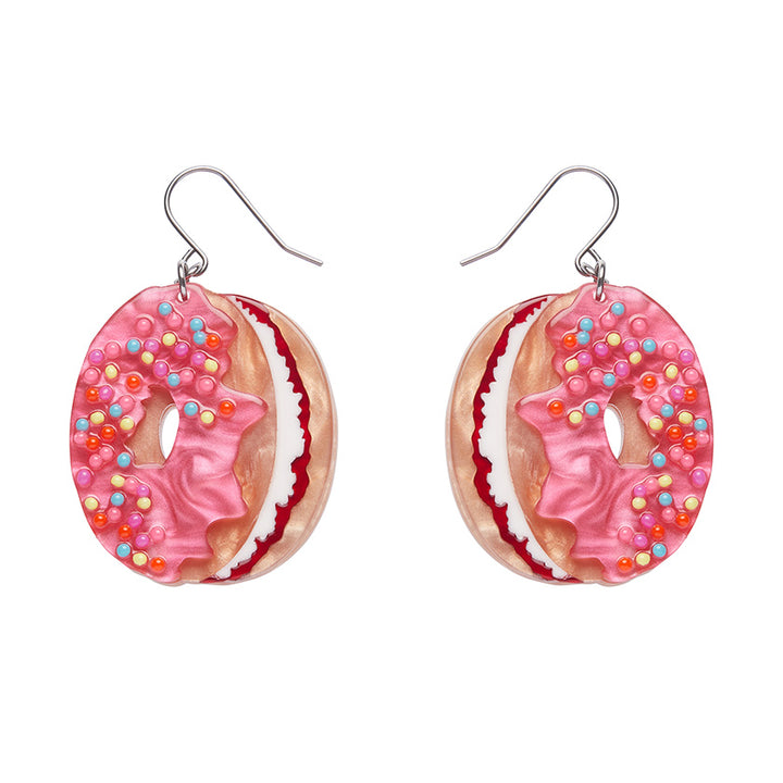 Erstwilder : Katherine Sabbath : Donut Cake Drop Earrings