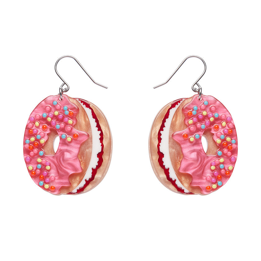 Erstwilder : Katherine Sabbath : Donut Cake Drop Earrings