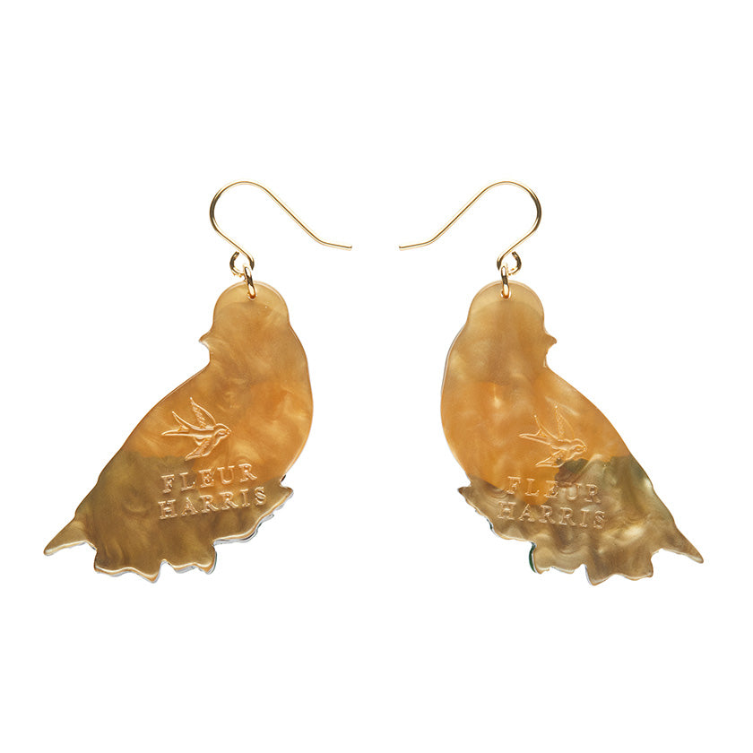 Erstwilder : Fleur Harris : Wondrous Warbler Drop Earrings [LUCKY LAST!]