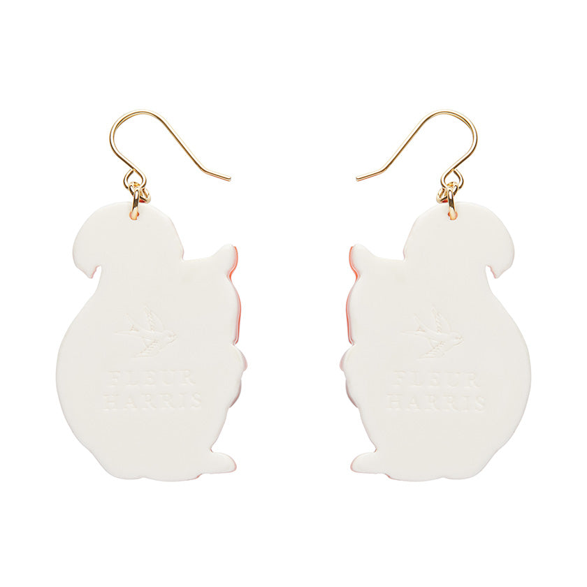 Erstwilder : Fleur Harris : Cheeky Squirrel Drop Earrings [LUCKY LAST!]