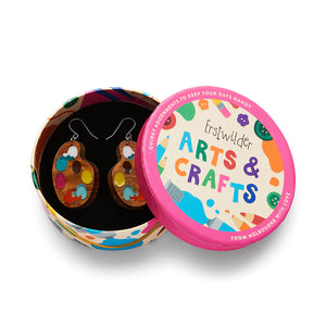 Erstwilder : Arts & Crafts : In Living Colour Drop Earrings [LUCKY LAST!]