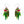 Erstwilder : Australiana : Red Gum Blossom Drop Earrings [LUCKY LAST!]