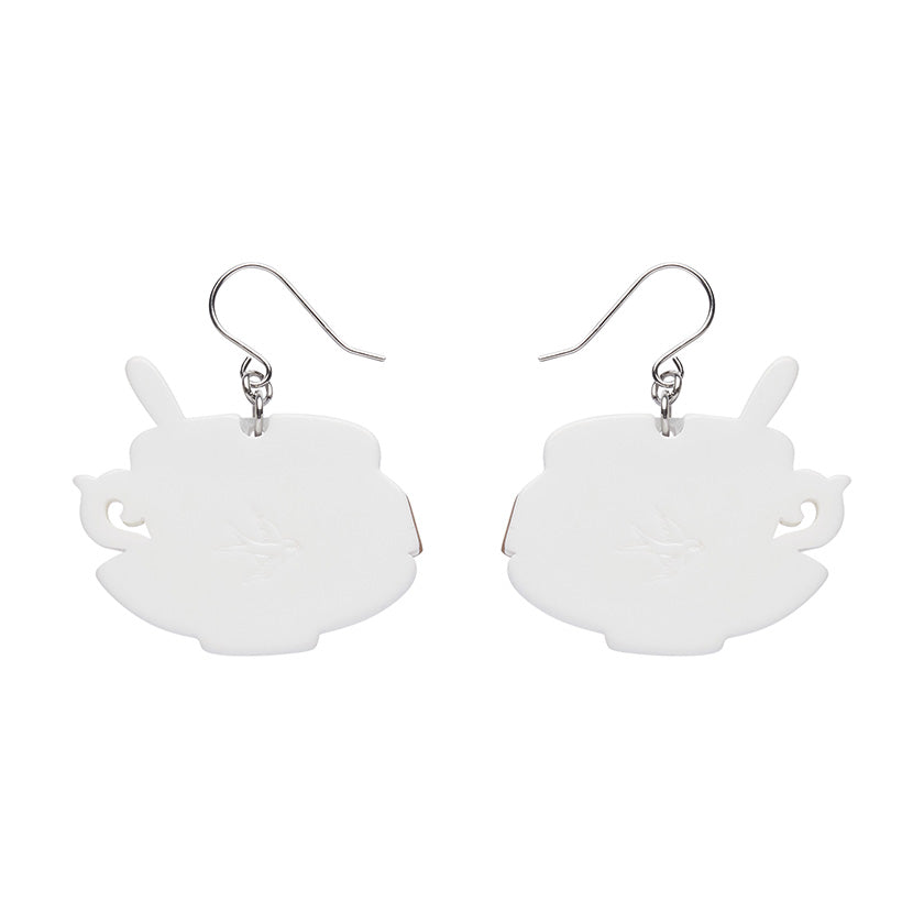 Erstwilder : London Calling : Fancy a Cuppa Drop Earrings