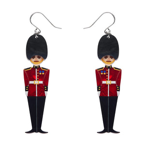 Erstwilder : London Calling : Changing of the Guard Drop Earrings