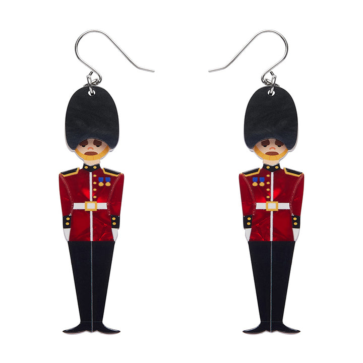 Erstwilder : London Calling : Changing of the Guard Drop Earrings