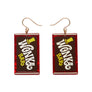 Erstwilder : Willy Wonka : Original Wonka Bar Drop Earrings [LUCKY LAST!]
