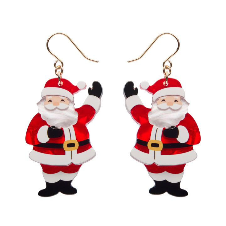 Erstwilder : Merry Menagerie : Santa’s Surprise Drop Earrings