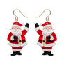 Erstwilder : Merry Menagerie : Santa’s Surprise Drop Earrings