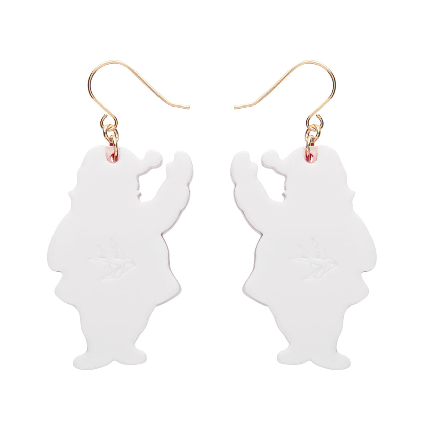 Erstwilder : Merry Menagerie : Santa’s Surprise Drop Earrings