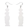 Erstwilder : A Greek Odyssey : Marble Muse Drop Earrings [LUCKY LAST!]