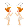 Erstwilder : Hanna Barbera : Wilma Flintstone Drop Earrings [LUCKY LAST!]