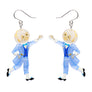Erstwilder : The Magic Faraway Tree : Moonface Drop Earrings